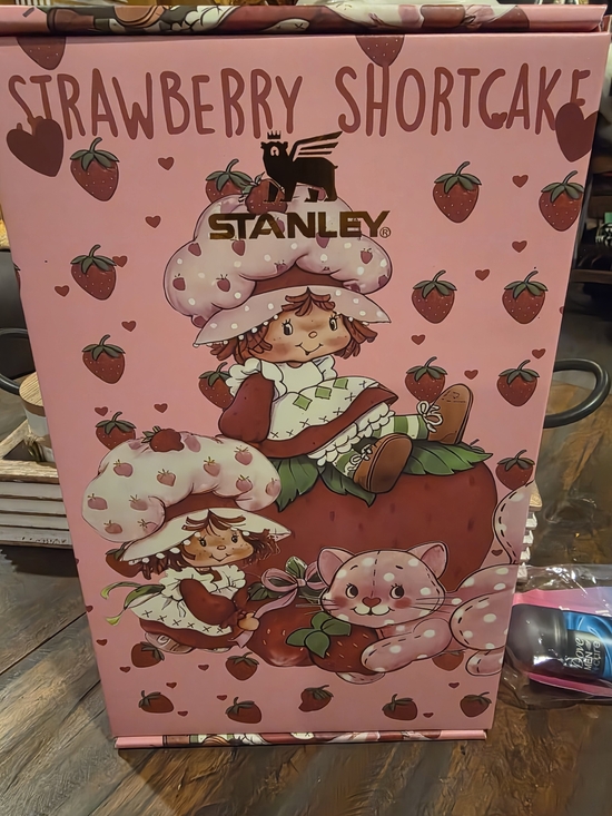Stanley Other - Stanley  Strawberry Shortcake Traveler Tumbler In Box & Dust Bag NWT